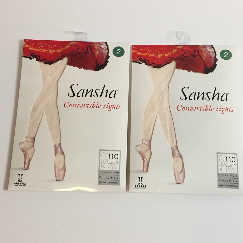 Sansha Stage Convertible 2 pairs T10 2 Youth